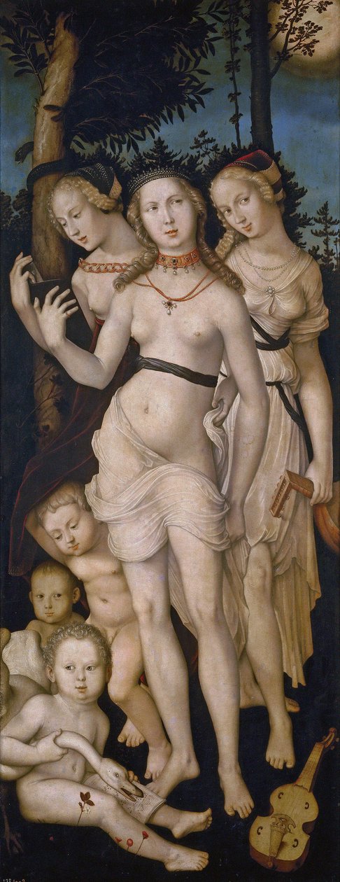 Harmony, or The Three Graces by Hans Baldung Grien