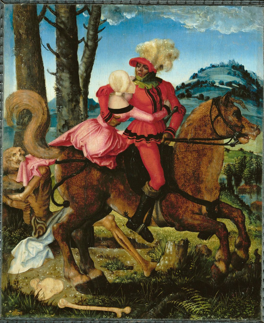 Knight, Virgin, and Death by Hans Baldung Grien