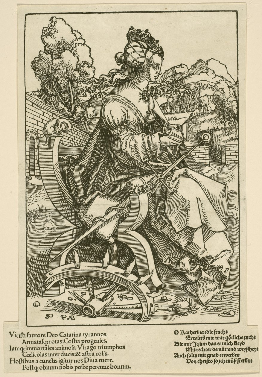 Saint Catherine by Hans Baldung Grien