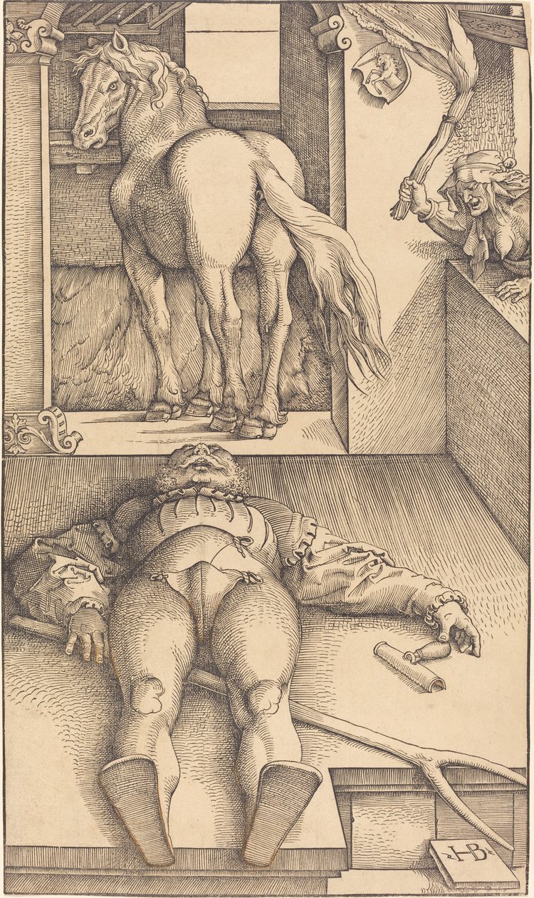 The Bewitched Groom by Hans Baldung Grien