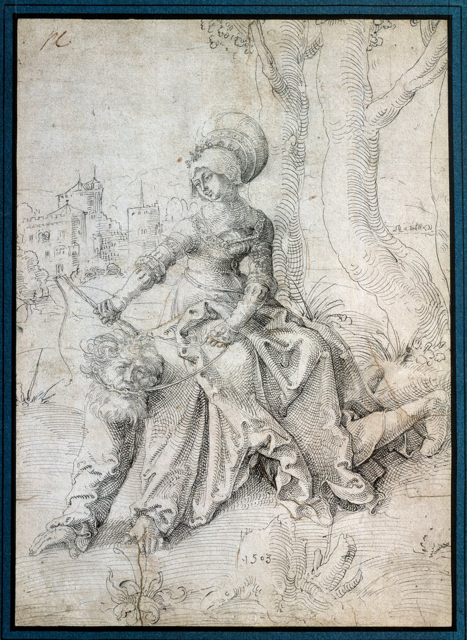 Phyllis Riding Aristotle by Hans Baldung Grien
