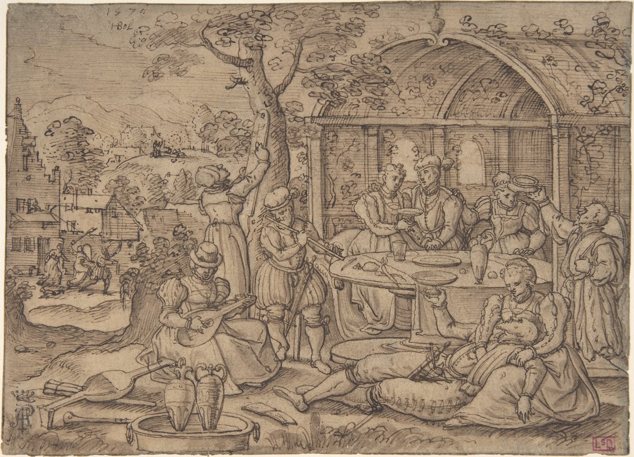 The Prodigal Son by Hans Bol
