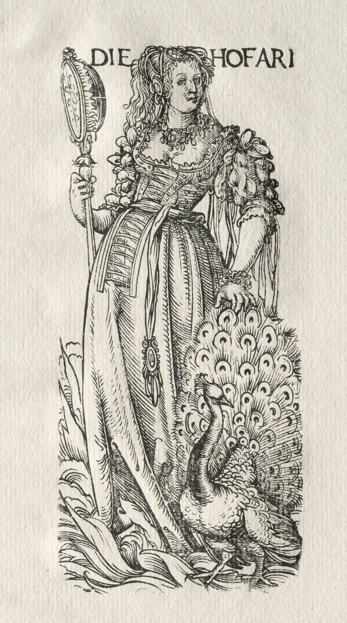 The Seven Vices: Pride by Hans Burgkmair