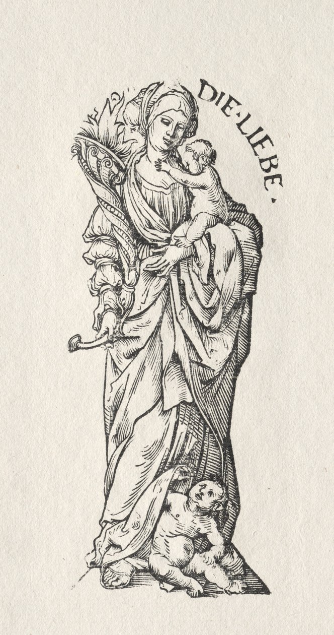 The Seven Virtues: Love by Hans Burgkmair