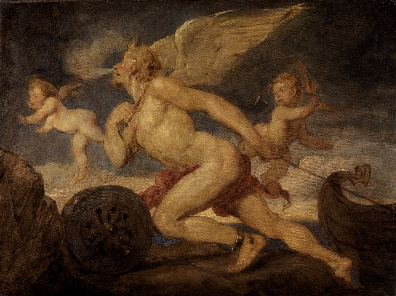 Allegory of Steam Power by Hans Canon