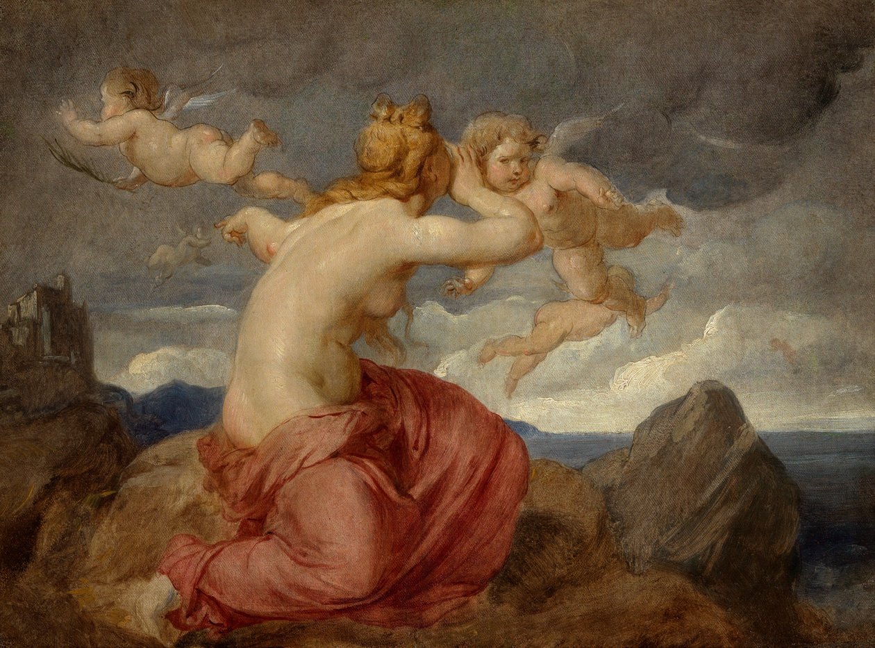 Allegory of Telegraphy by Hans Canon
