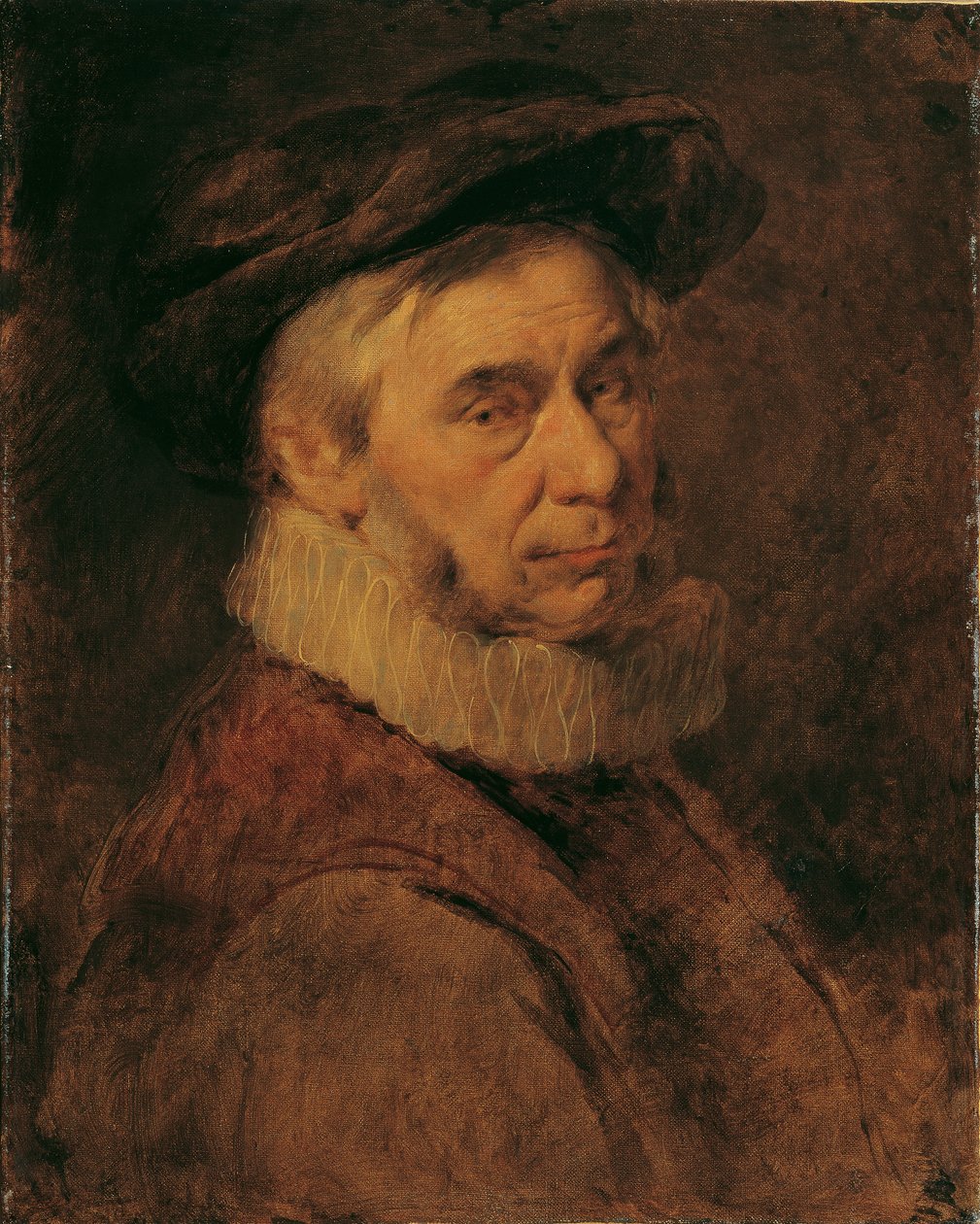 Older Man with Ruff and Beard by Hans Canon