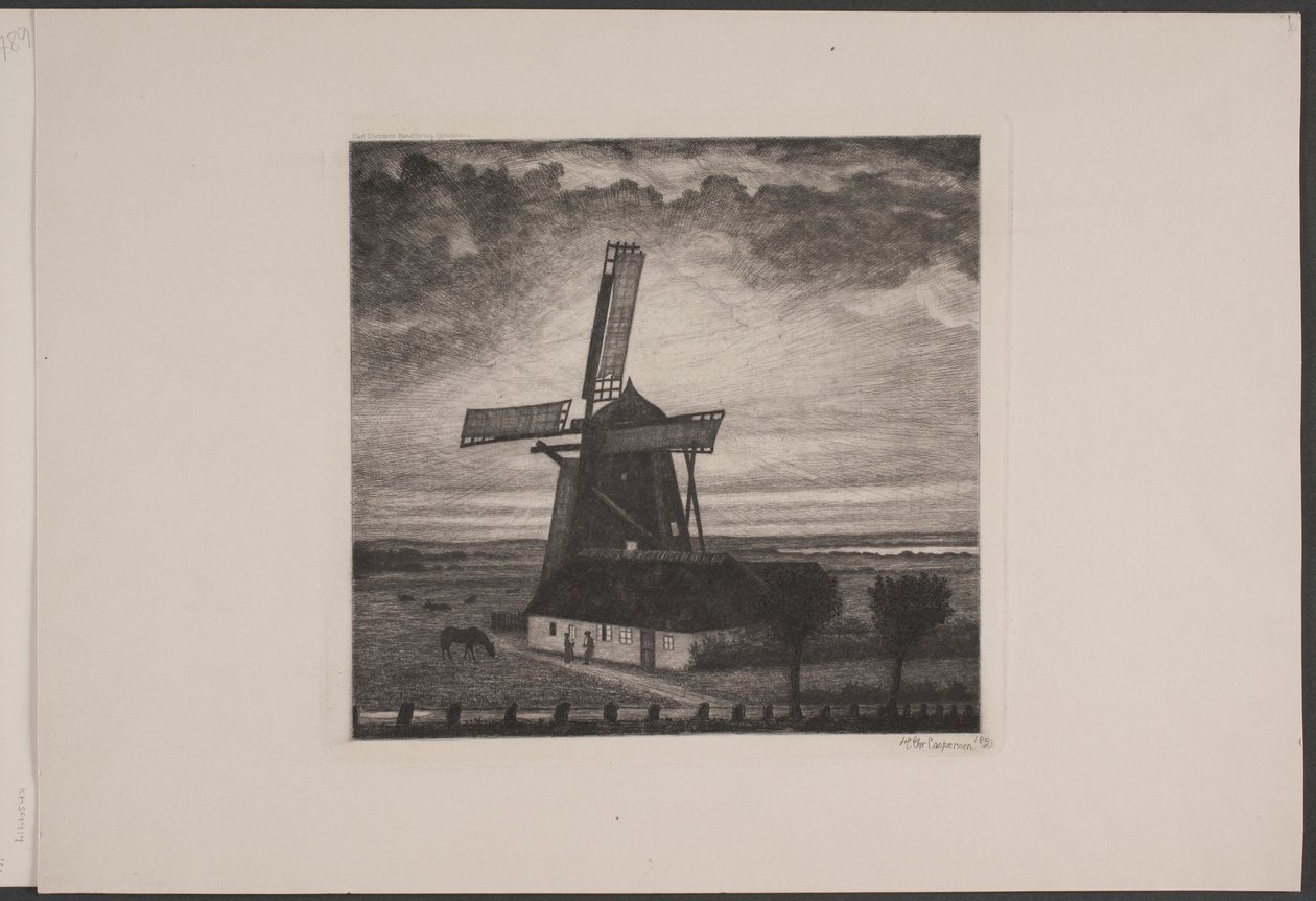 Mill by Hans Christian Gether Caspersen