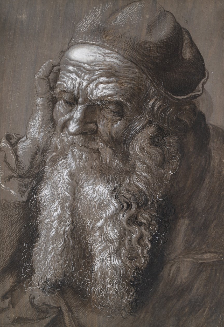 An Old Man Aged 93: St Jerome by Hans Hoffmann