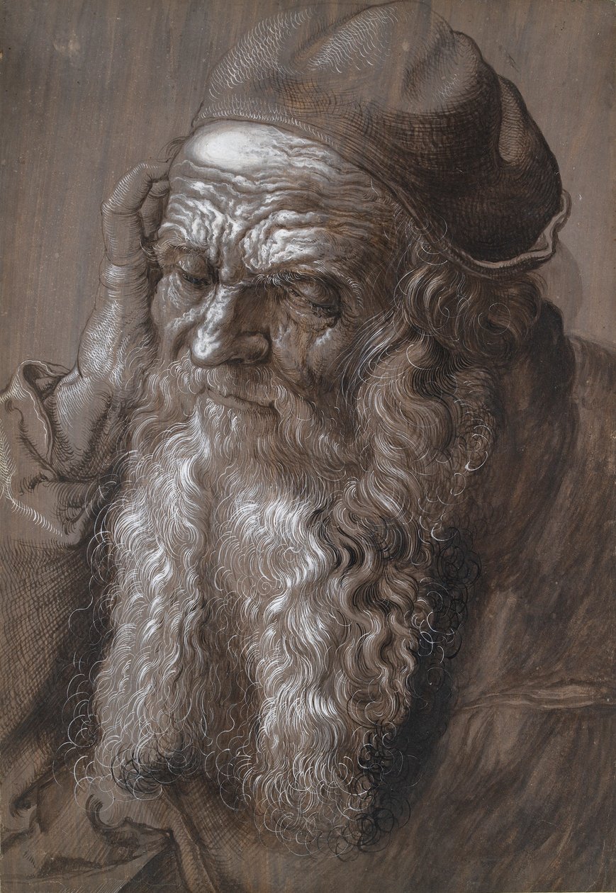 An Old Man Aged 93 St Jerome by Hans Hoffmann