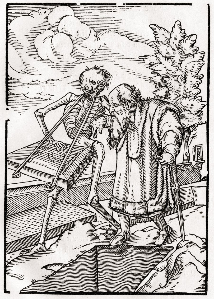 Death Comes to the Old Man, or the Hermit, from 