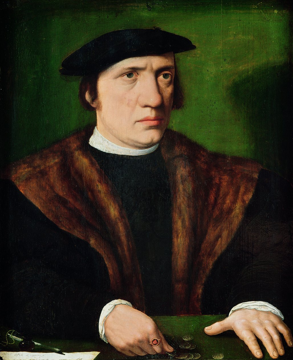 Portrait of a Man by Hans Holbein der Jüngere