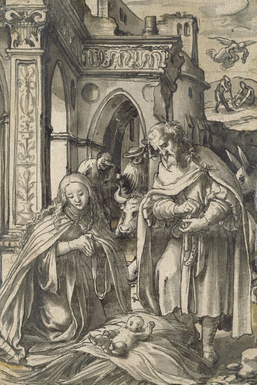 The Nativity by Hans Holbein der Jüngere