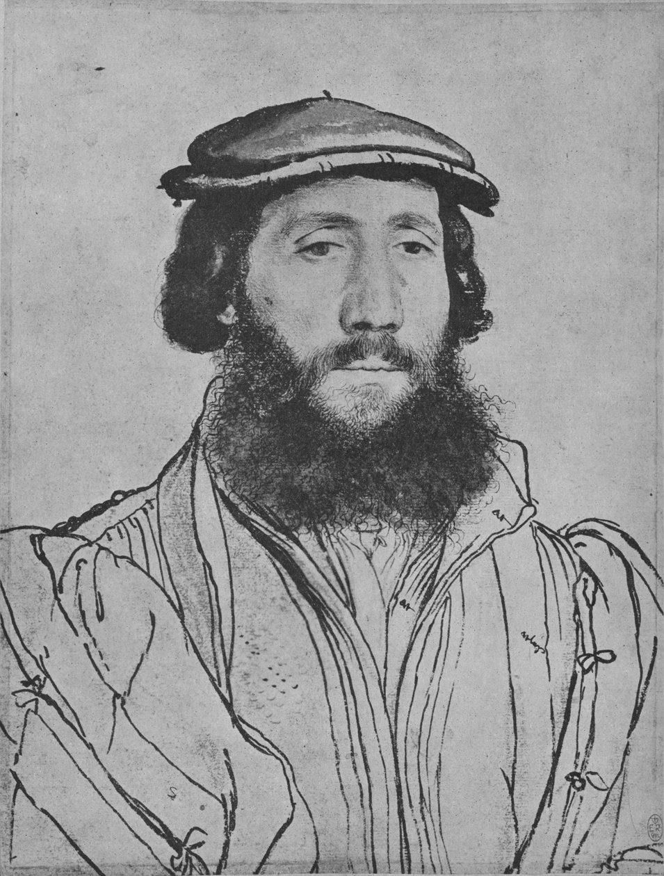 A Gentleman: Unknown by Hans Holbein der Jüngere