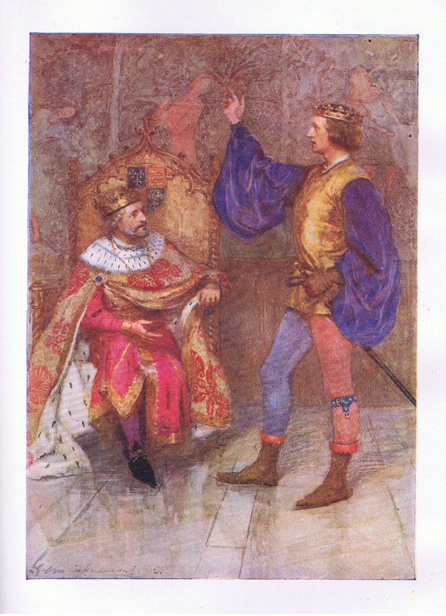 And I will die a hundred thousand deaths ere break the smallest parcel of this vow (King Henry IV) by Hans Holbein der Jüngere