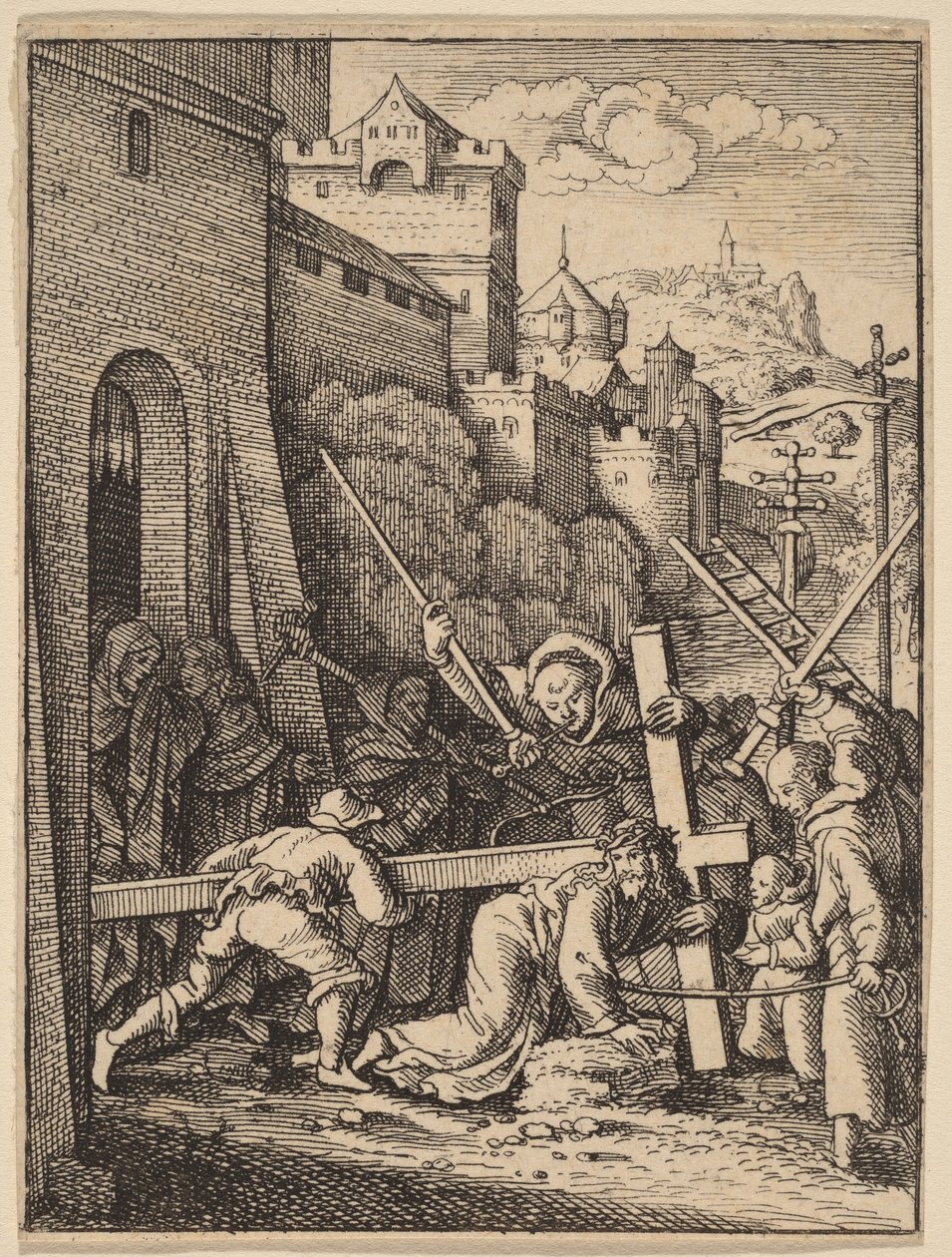 Carrying the Cross by Hans Holbein the Younger