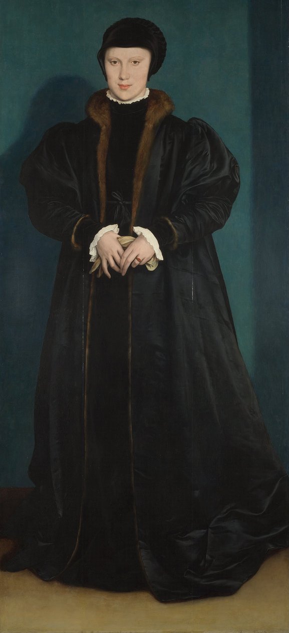 Christina of Denmark, Duchess of Milan by Hans Holbein the Younger