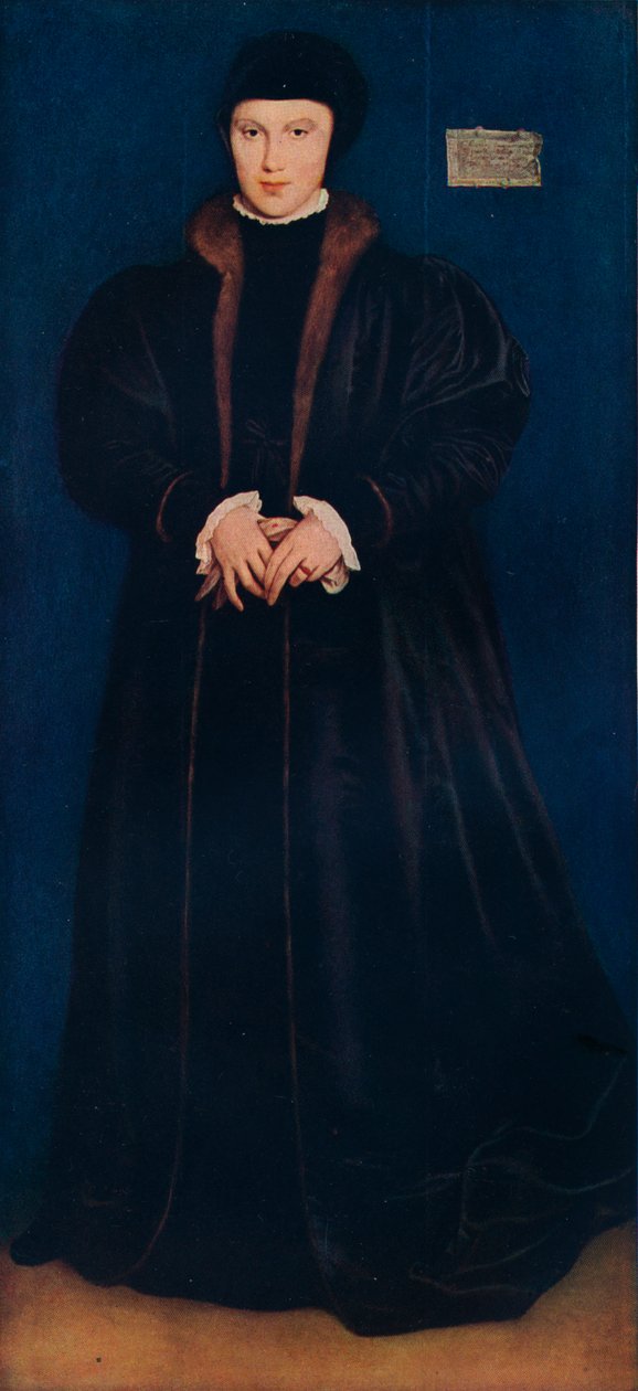 Christina of Denmark, Duchess of Milan, 1538 by Hans Holbein der Jüngere