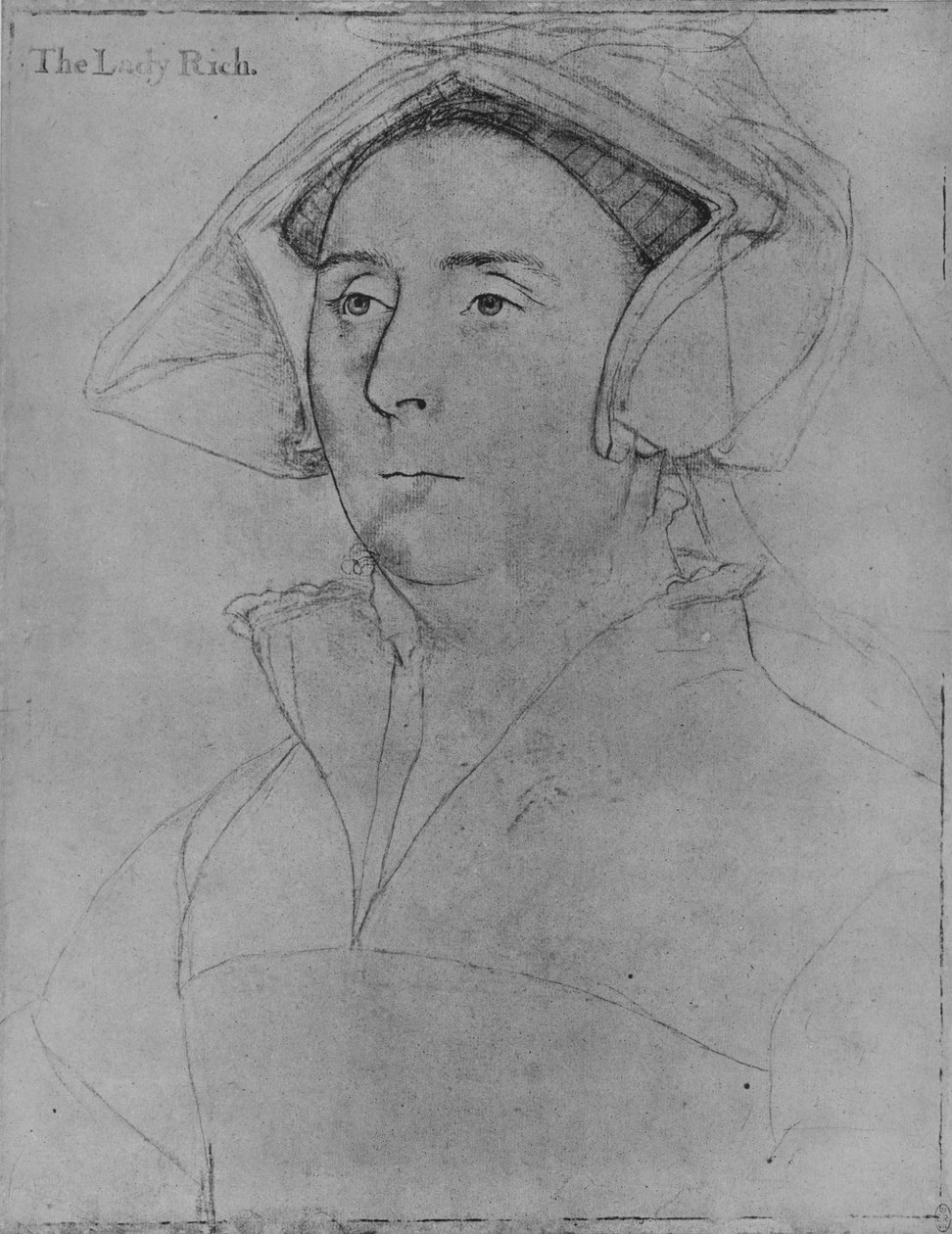 Elizabeth, Lady Rich, c1532-1543, 1945 by Hans Holbein der Jüngere