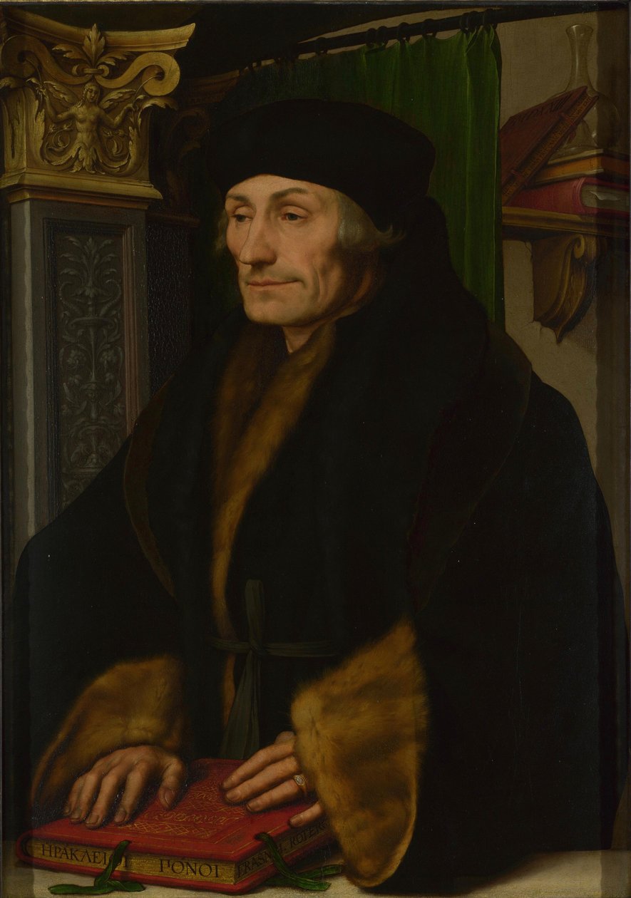 Erasmus by Hans Holbein the Younger
