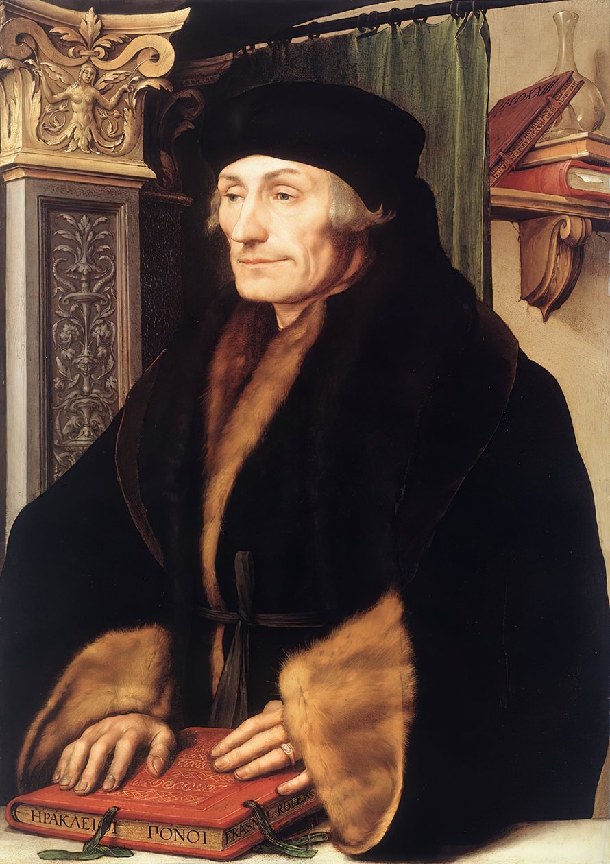 Erasmus by Hans Holbein the Younger