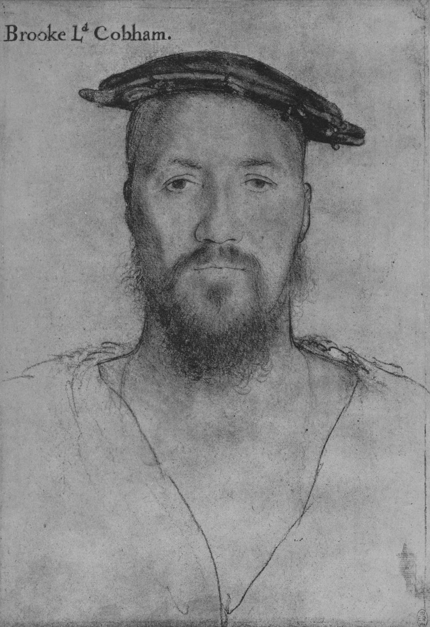 George Brooke, Lord of Cobham by Hans Holbein der Jüngere