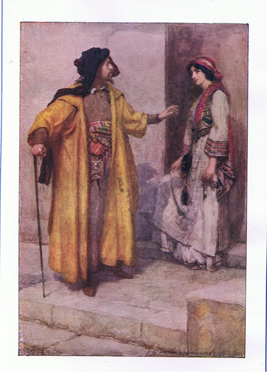 Hear you me, Jessica: lock up my doors (The Merchant of Venice) by Hans Holbein der Jüngere