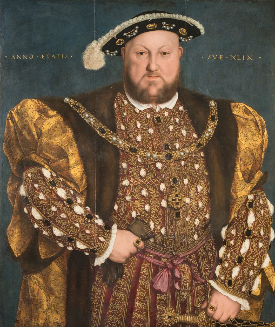 Portrait of Henry VIII of England by Hans Holbein the Younger
