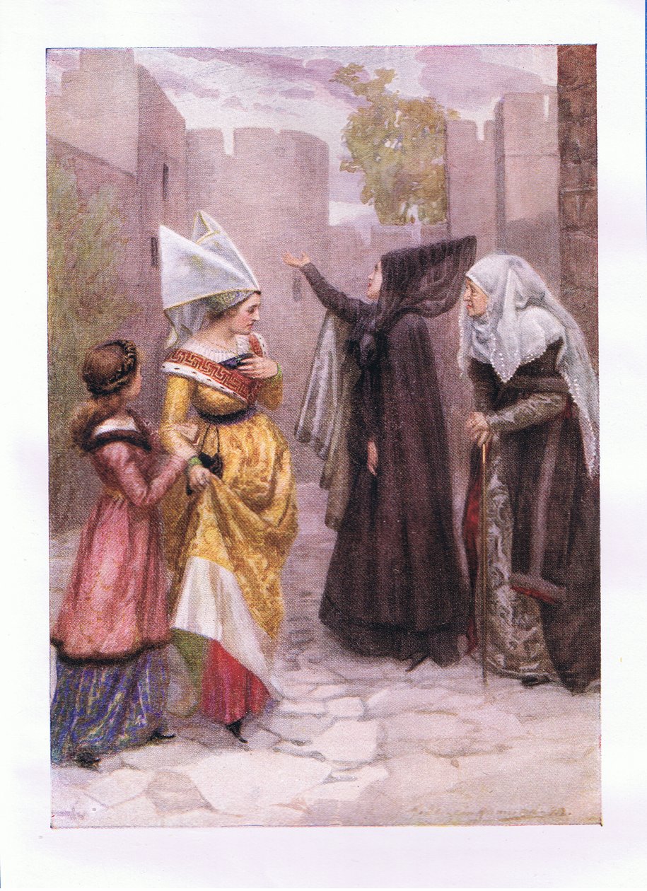 Pity you ancient stones, those tender babes whom envy hath immured within your walls (King Richard III) by Hans Holbein der Jüngere