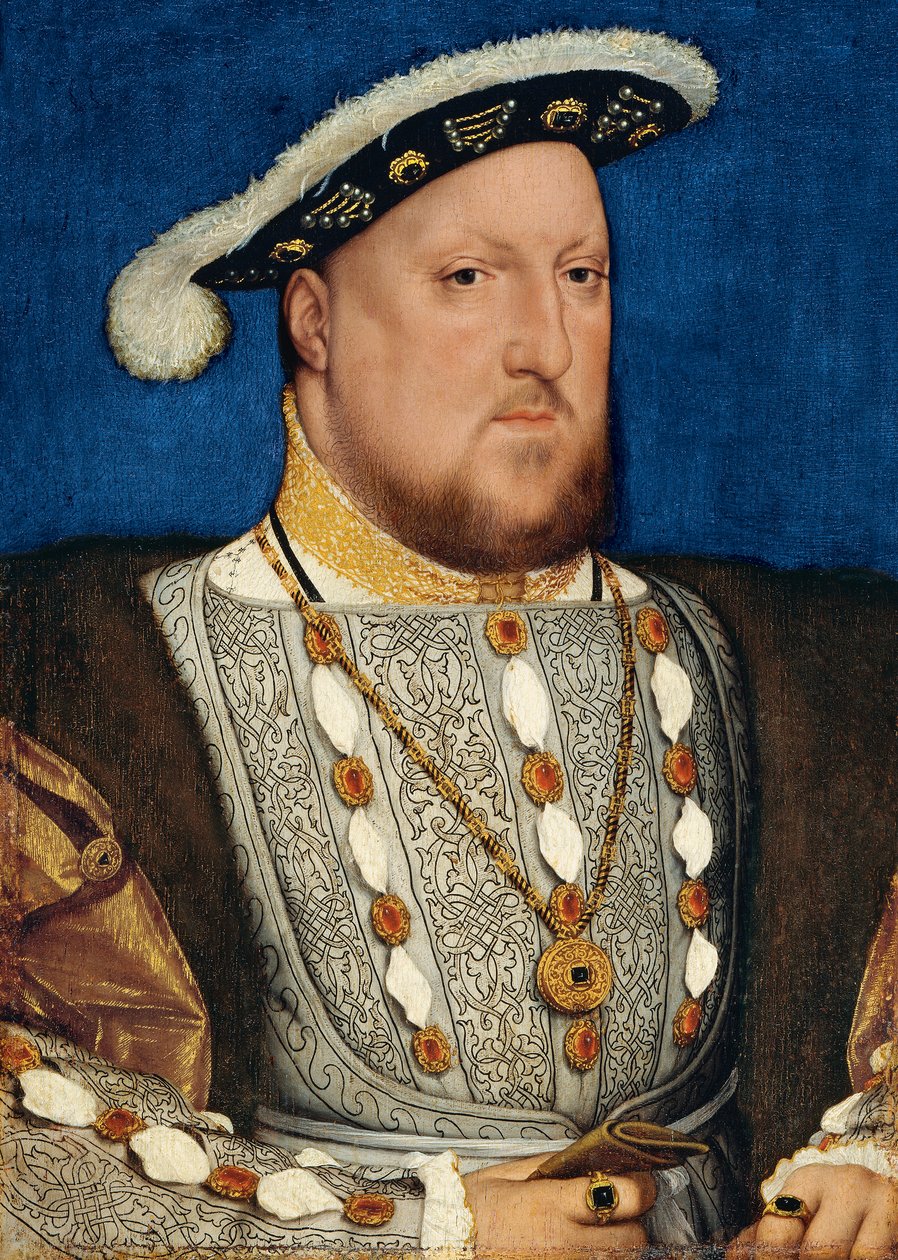 Portrait of Henry VIII by Hans Holbein the Younger
