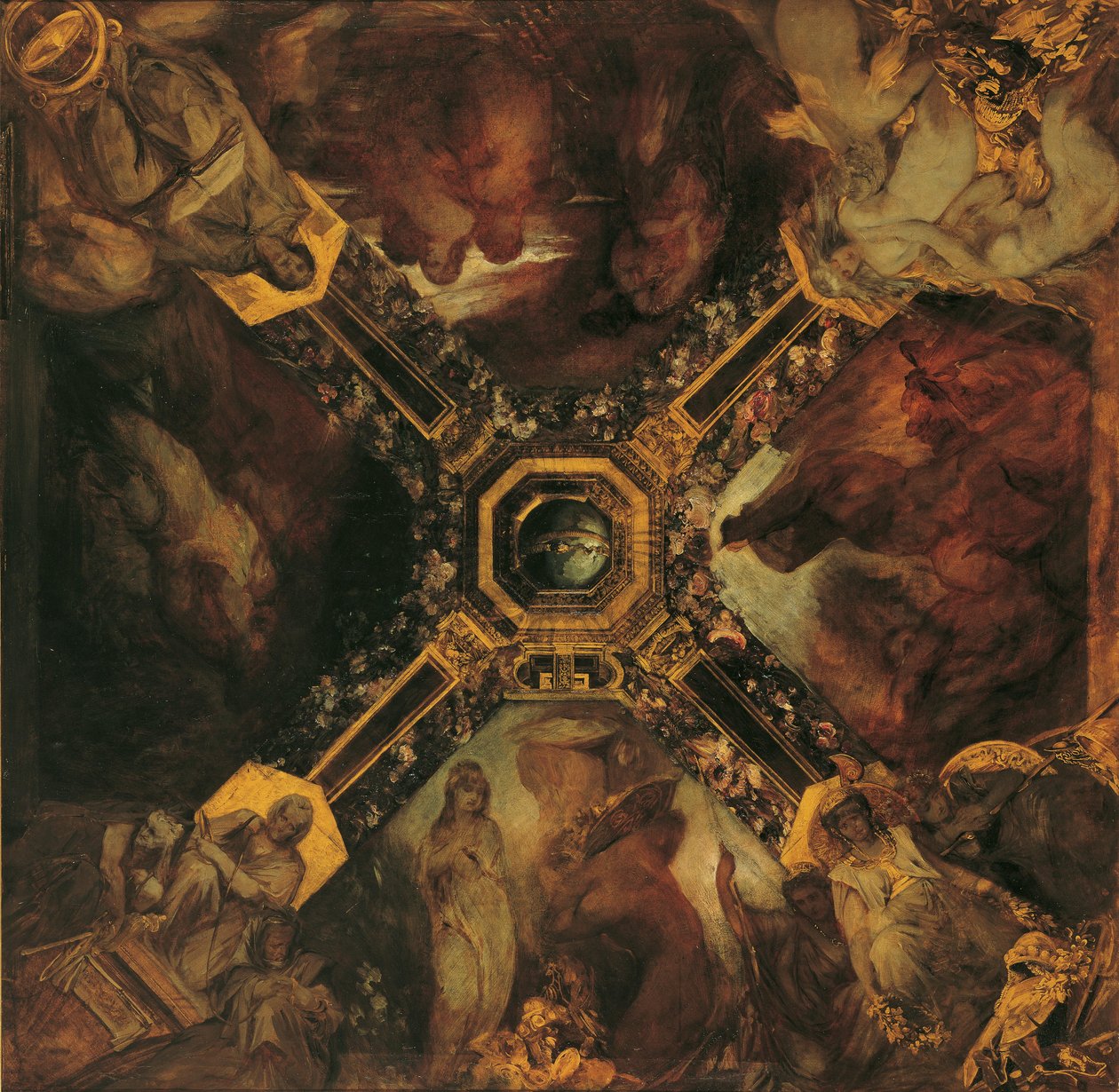 The Ring of the Nibelung by Hans Makart