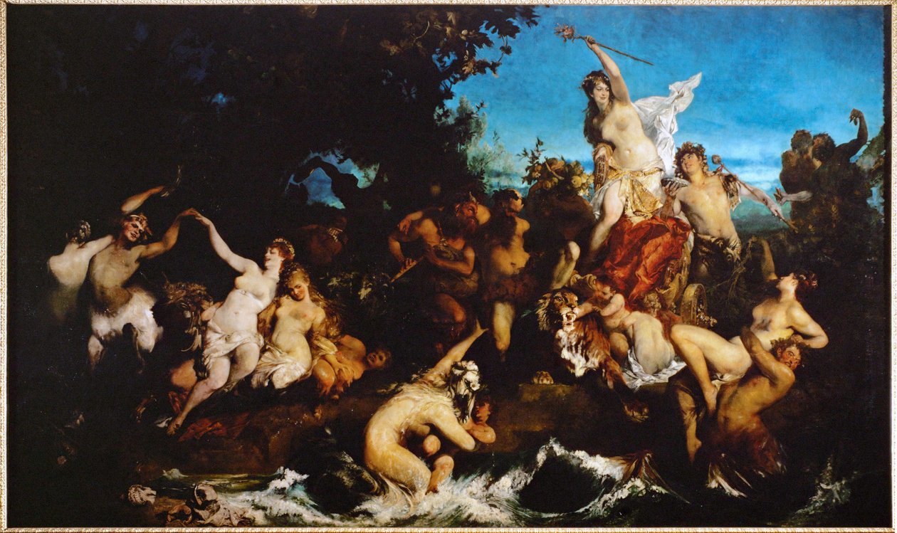 The Triumph of Ariadne by Hans Makart