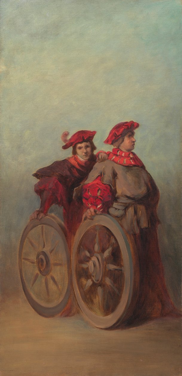 Design for the Festive Procession of 1879 - Two Journeymen by Hans Makart