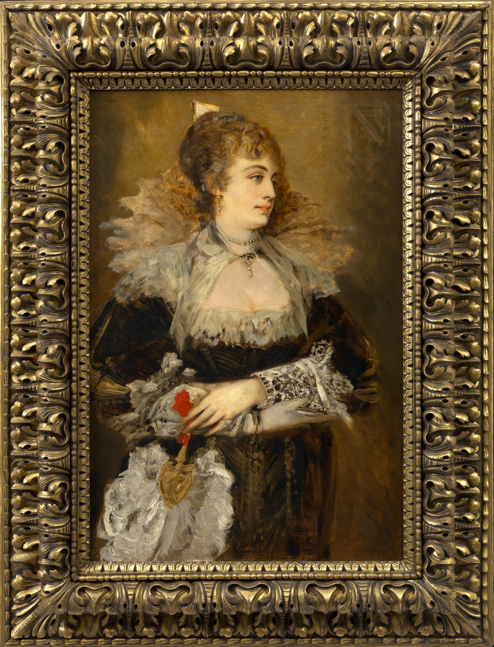 Hanna Klinkosch by Hans Makart