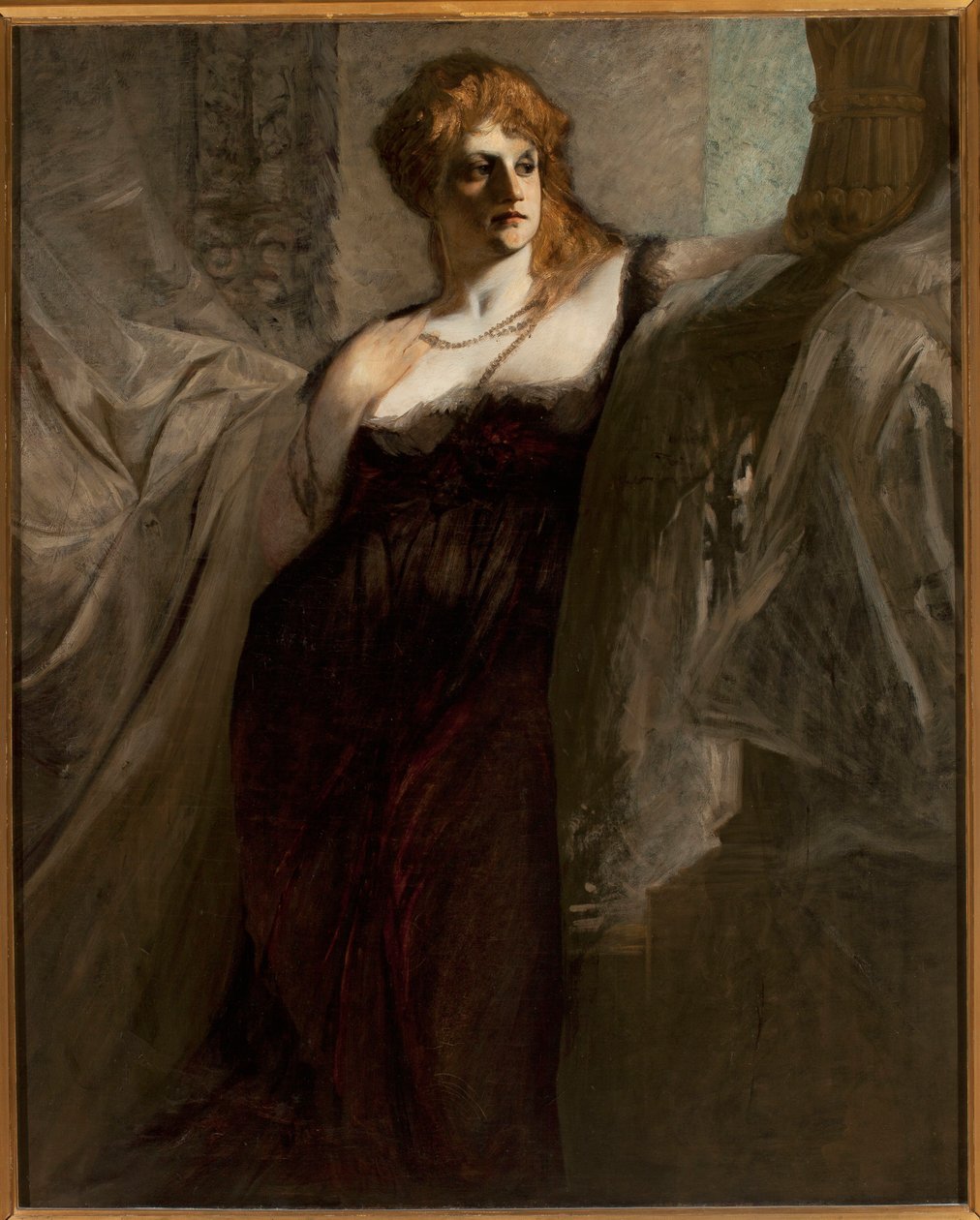 Portrait of a Young Woman by Hans Makart