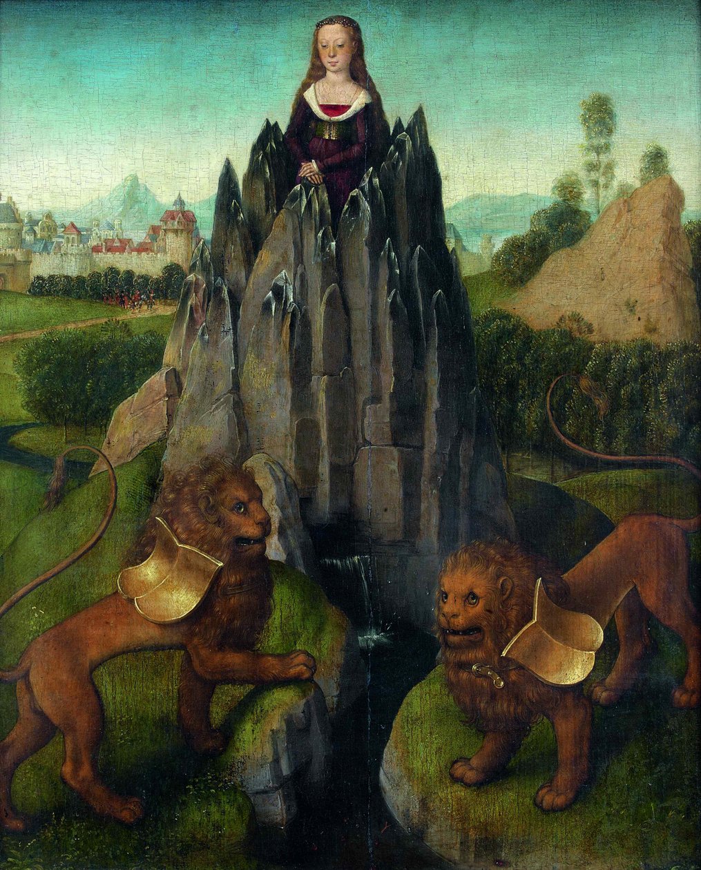 Allegory of Chastity, c. 1475 by Hans Memling