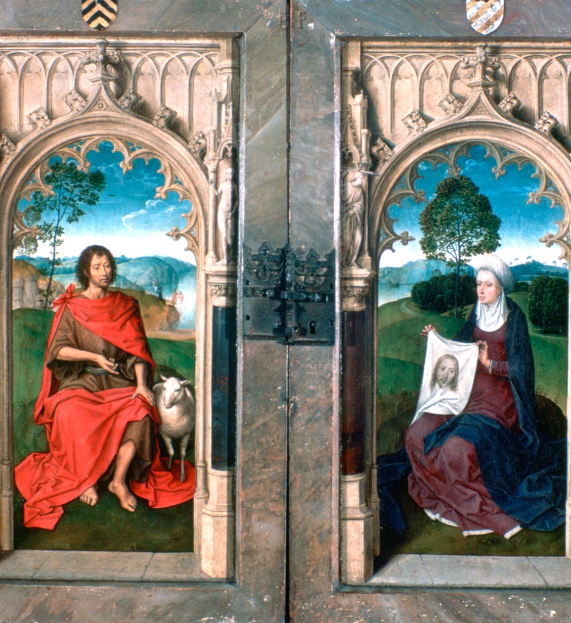 Triptych of Jan Florain by Hans Memling
