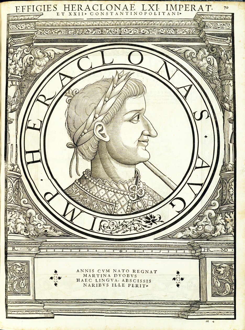 Heraclonas, Illustration from 
