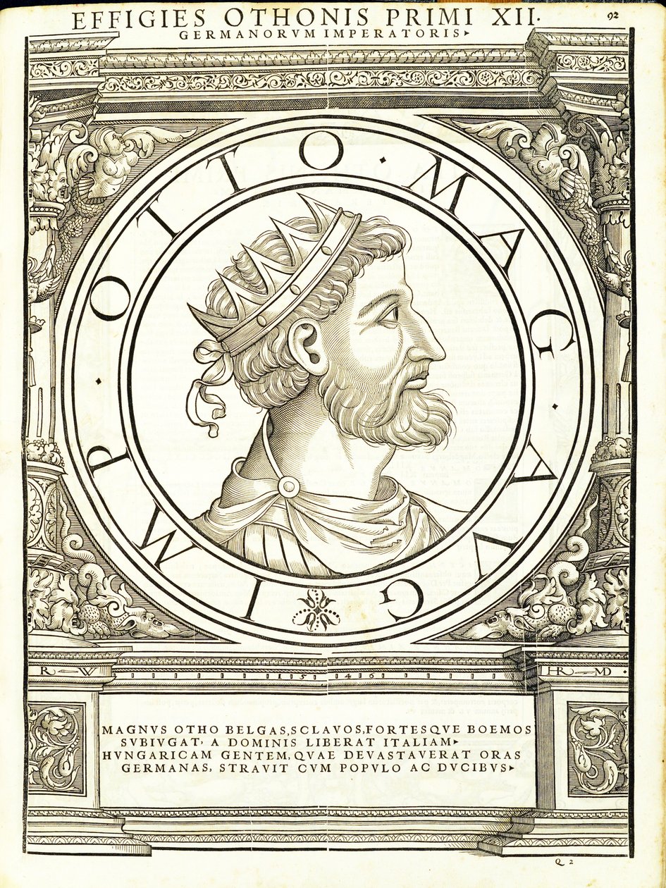Otho I Magnus, illustration from 
