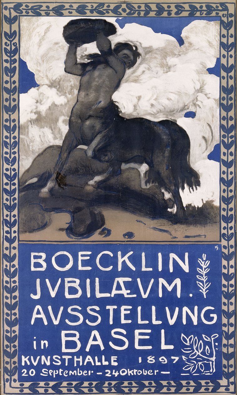 Boecklin Jubilee, 1897 by Hans Sandreuter