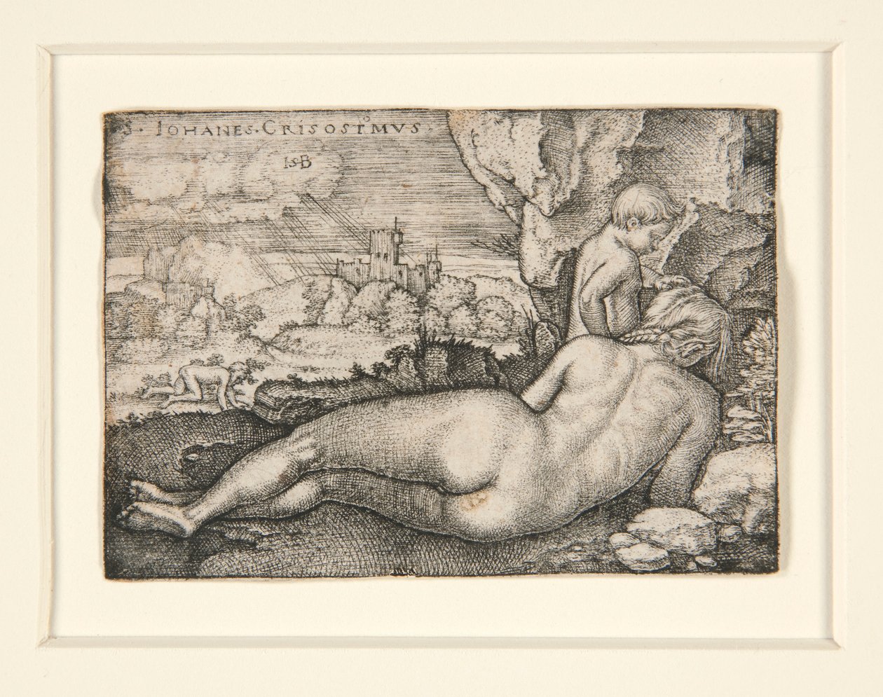 Penance of St. John Chrysostom by Hans Sebald Beham