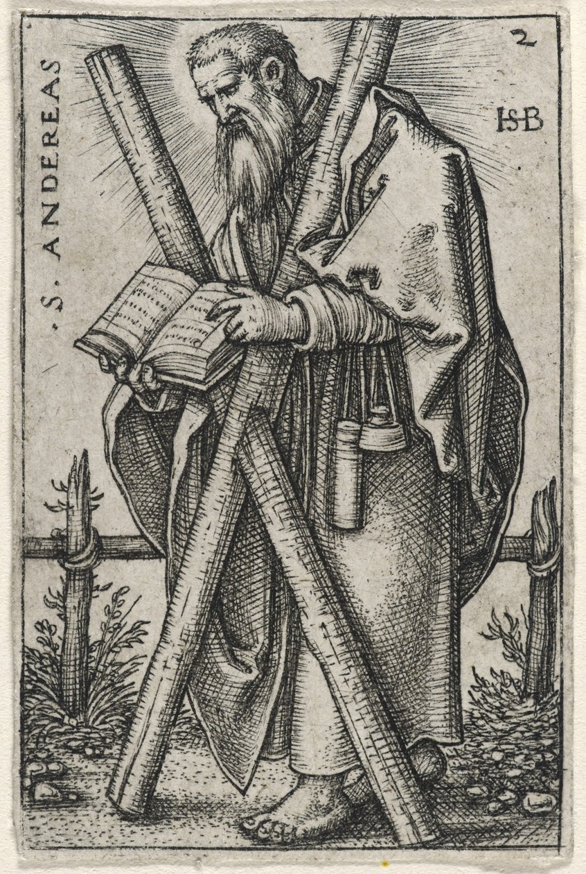 Saint Andrew, 1541-46 by Hans Sebald Beham