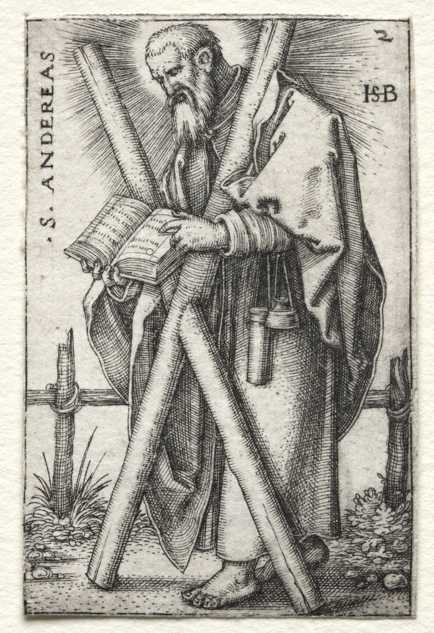 St. Andrew by Hans Sebald Beham
