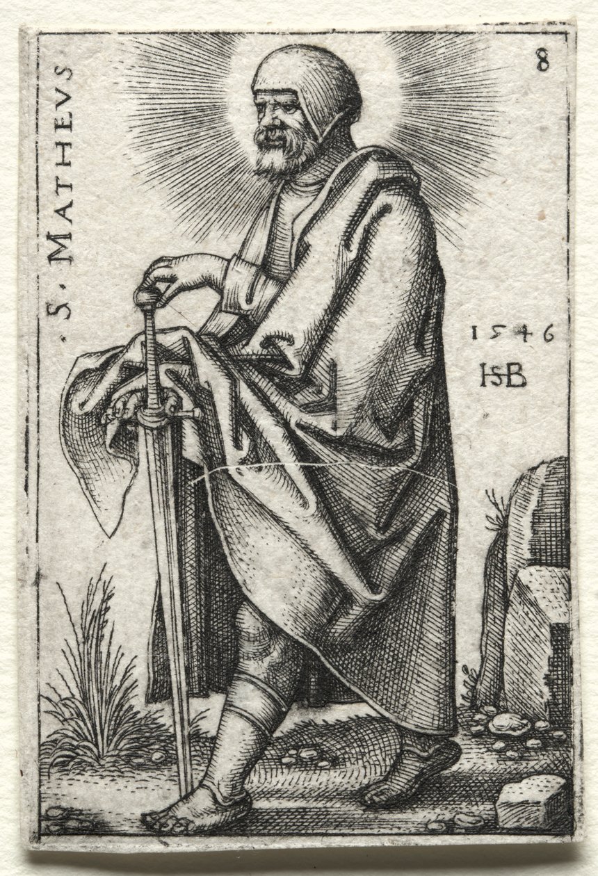 St. Mark by Hans Sebald Beham: Premium art reproduction
