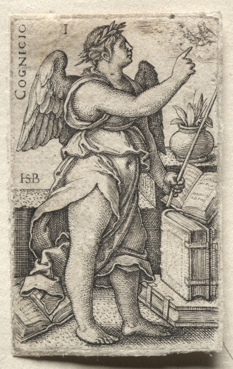 The Knowledge of God and the Seven Cardinal Virtues by Hans Sebald Beham