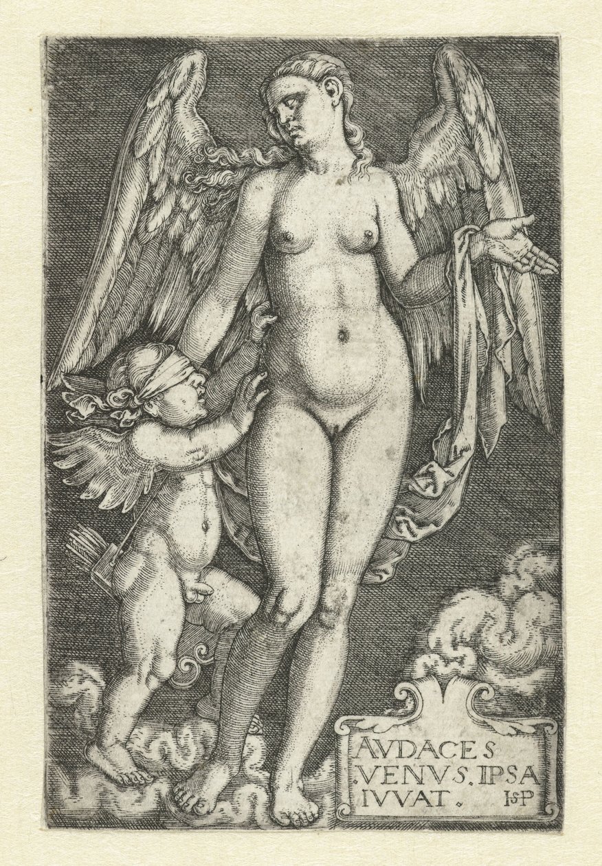 Venus and Cupid by Hans Sebald Beham