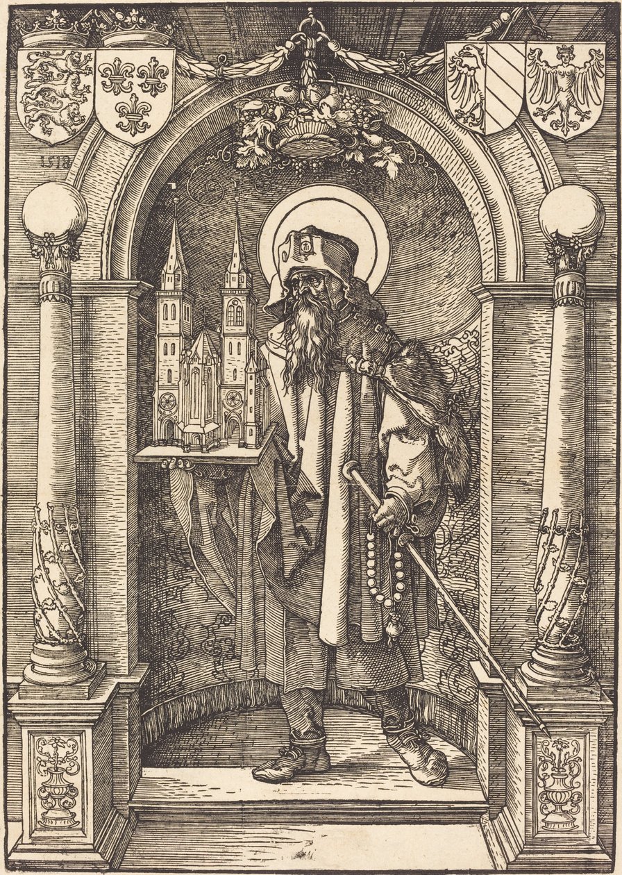 Saint Sebaldus by Hans Springinklee