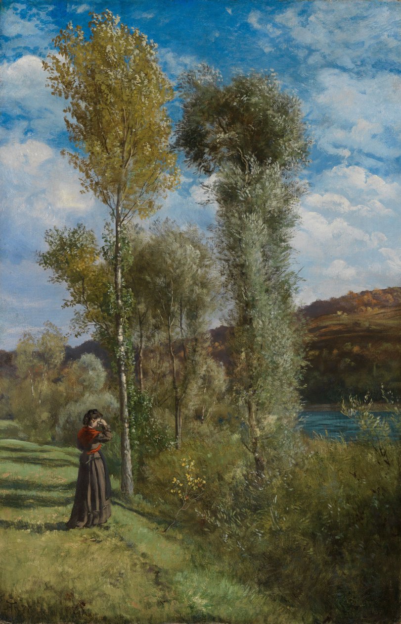 Autumn Day on the Upper Rhine by Hans Thoma
