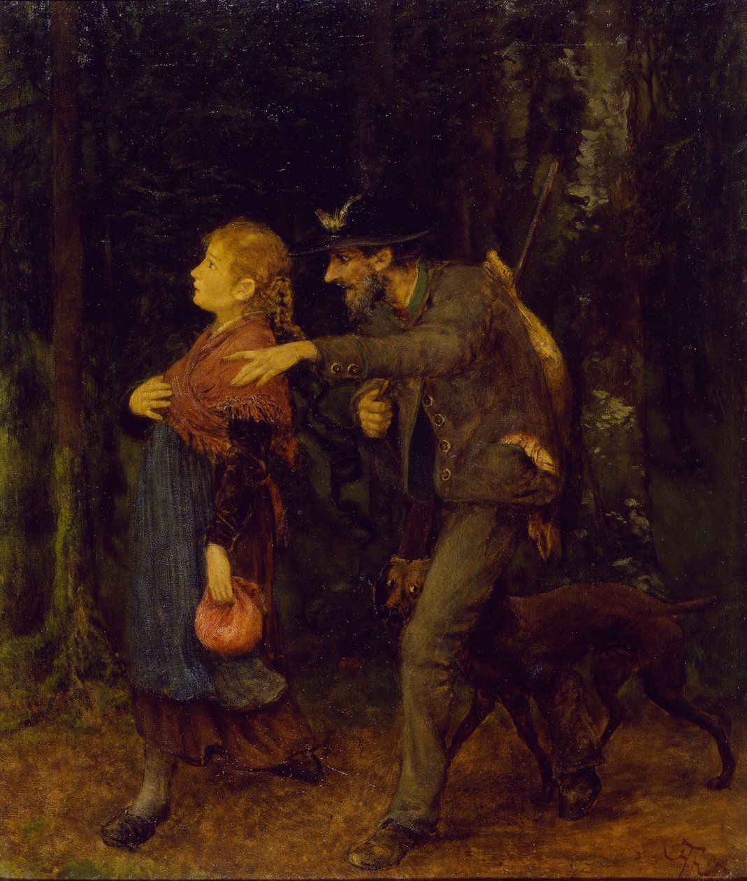 Hunter with Horse