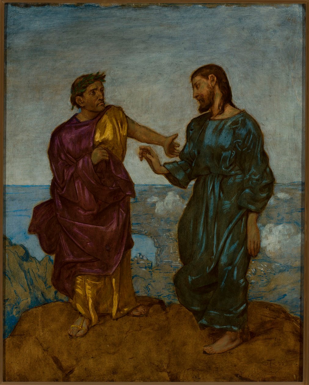 The Temptation of Christ by Hans Thoma